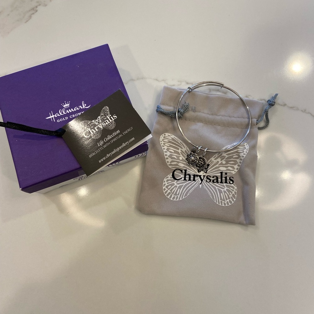 Chrysalis happiness bangle bracelet